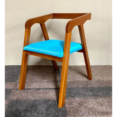 Square Back Wooden Chair