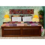 Wooden Queen Size Bed With Storage
