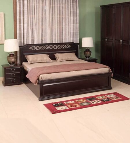King Size Bed With Hydraulic Storage