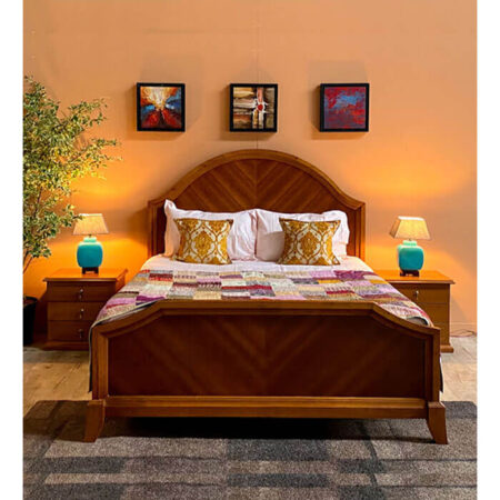 Curved Double Bed