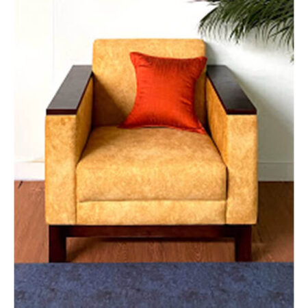 Wooden Sofa With Arm for One