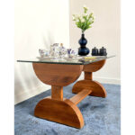 Glass Topped Center Table